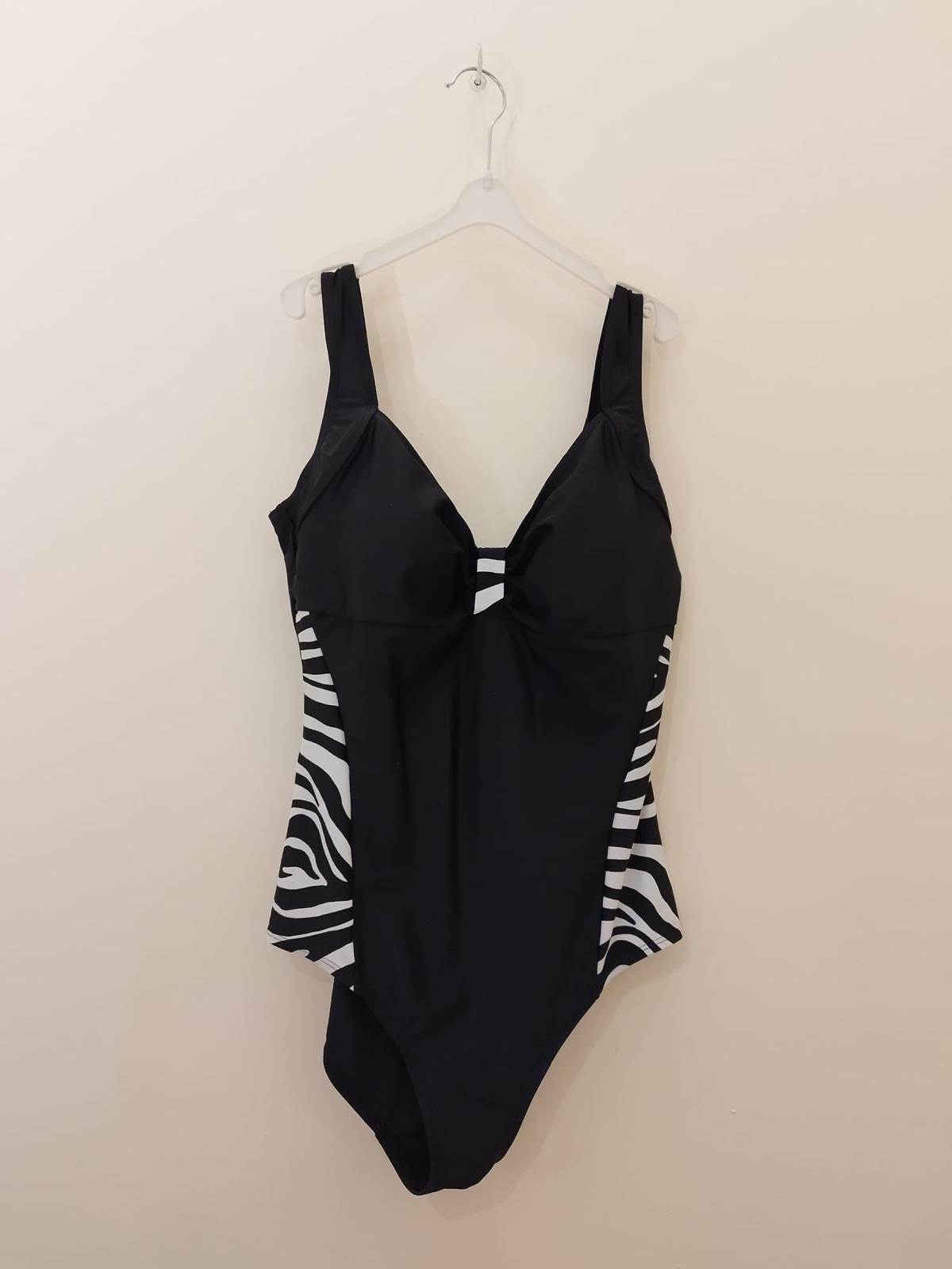 Badeanzug Zebraprint