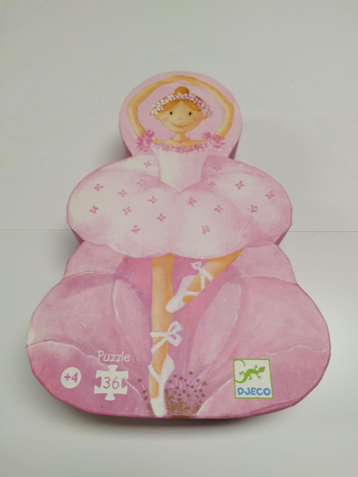 Djeco Puzzle - La bellerine à la fleur