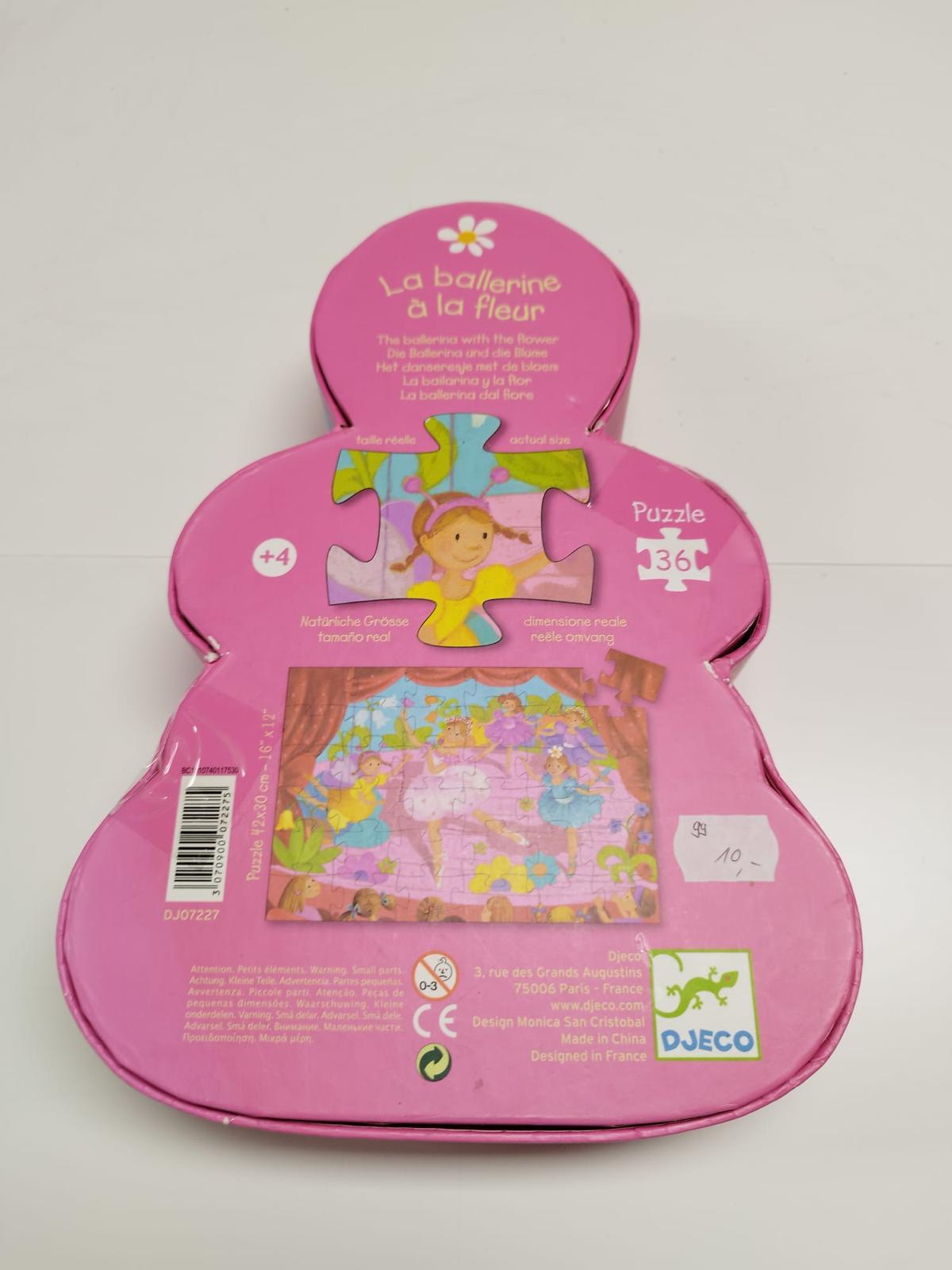 Djeco Puzzle - La bellerine à la fleur