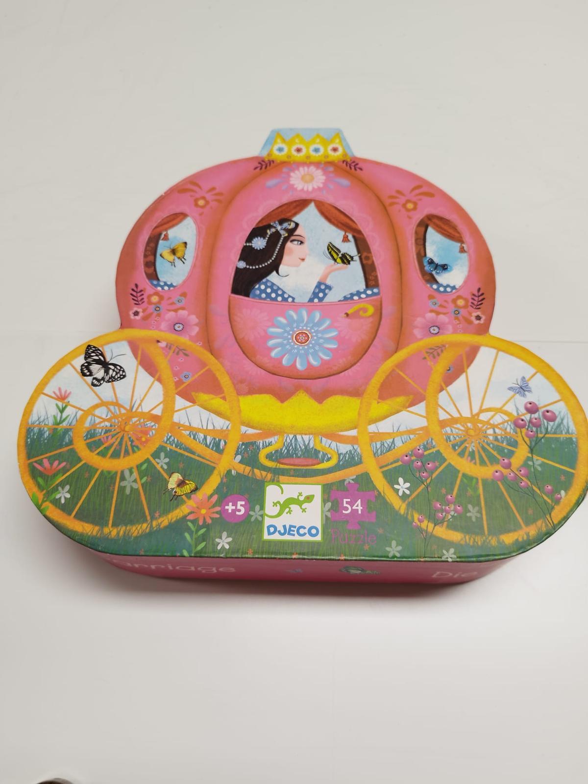 Djeco Puzzle - La carrosse d'Élise