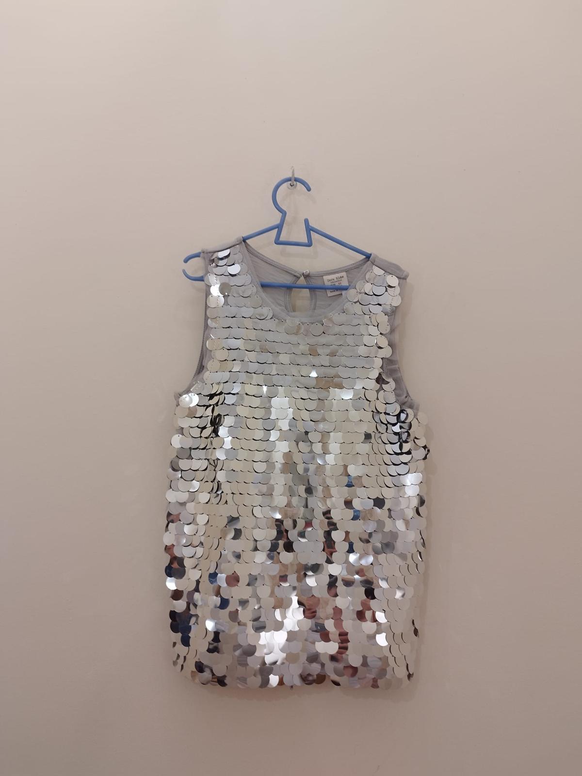 ZARA KIDS Shirt silber