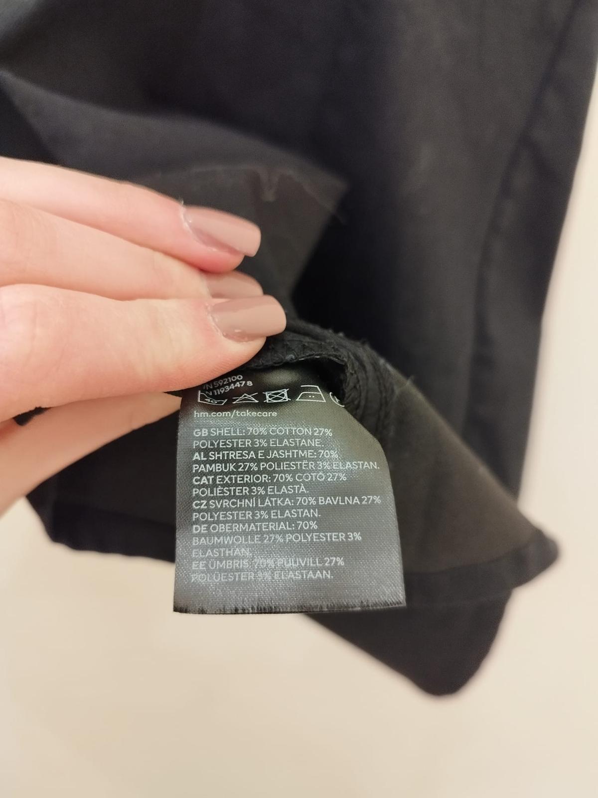 H&M Trägerkleid schwarz