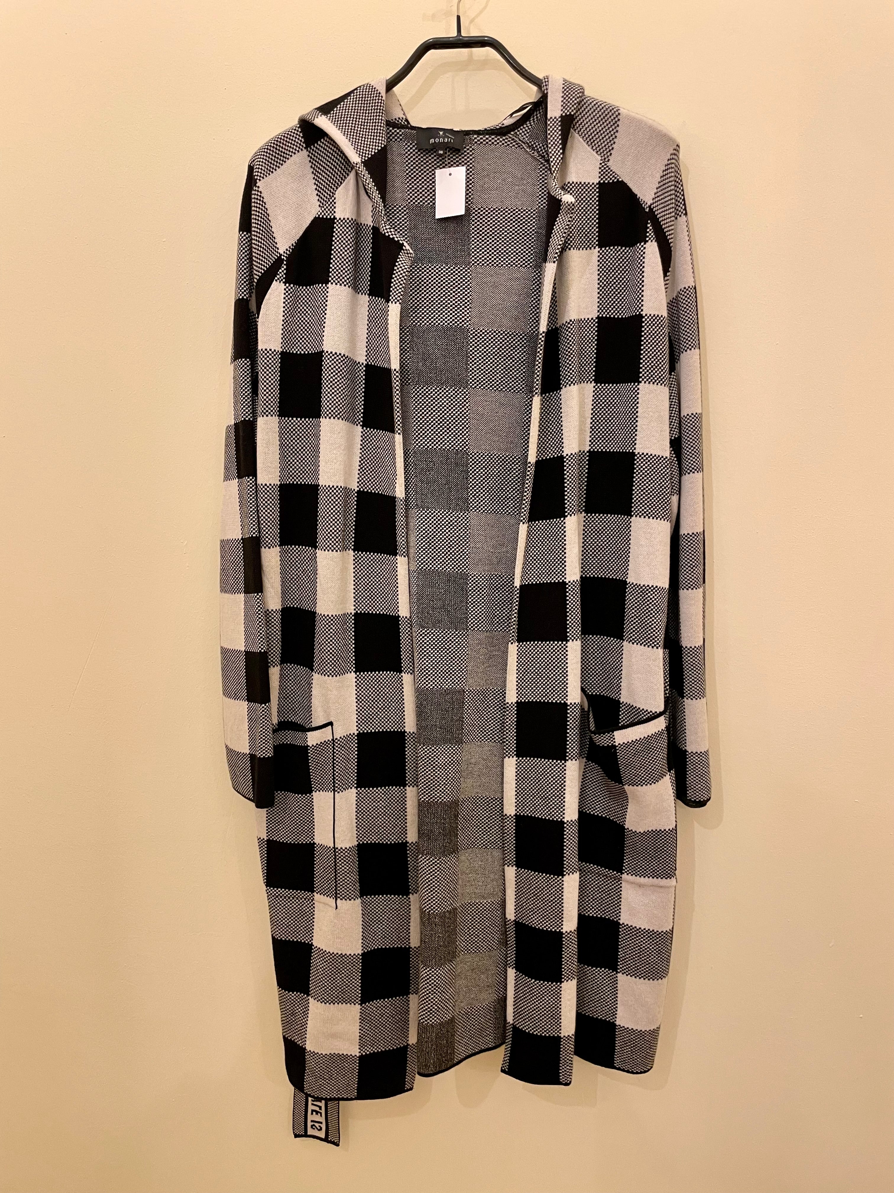 Monari Cardigan mit Kapuze in Gr. 38