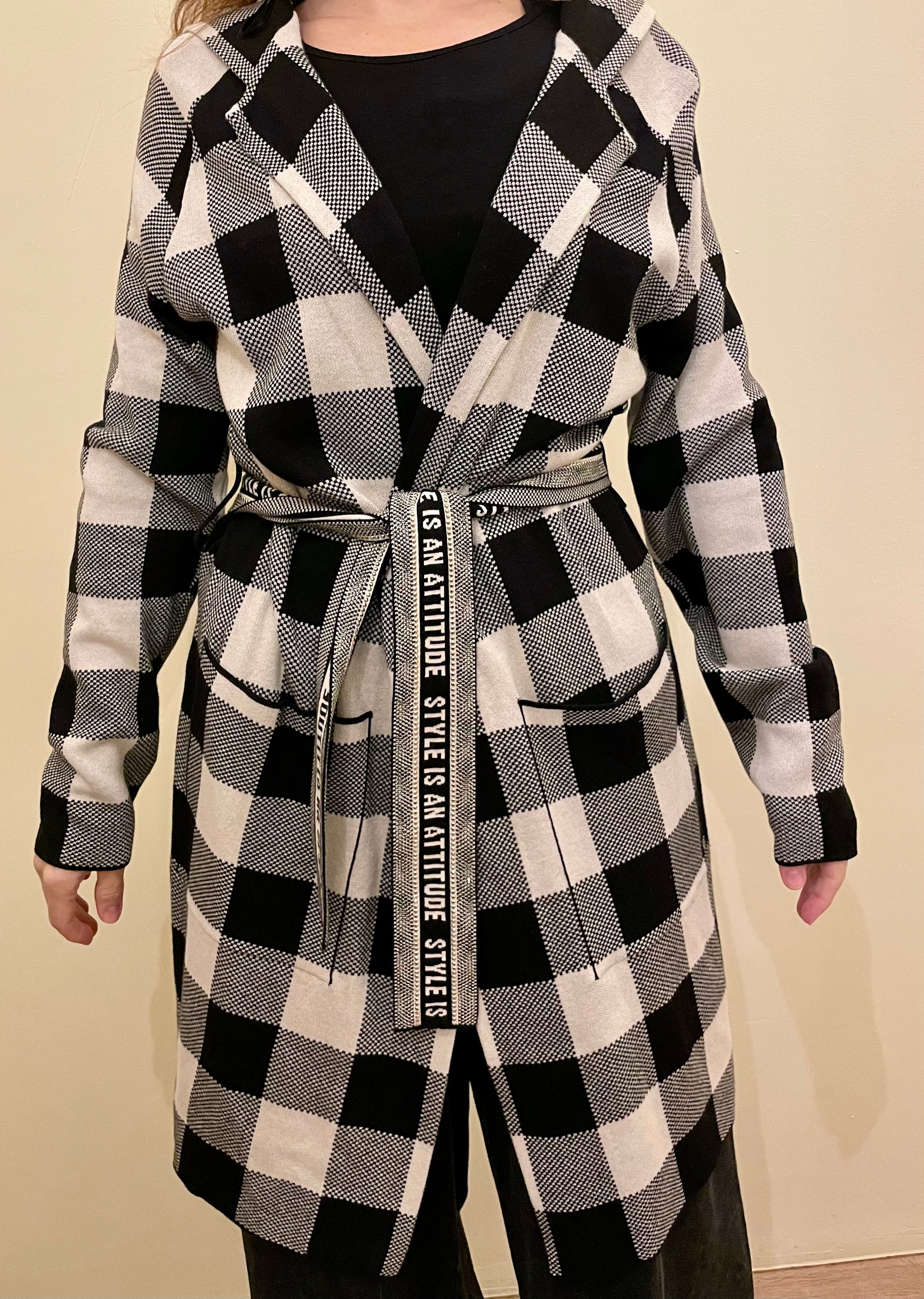 Monari Cardigan mit Kapuze in Gr. 38