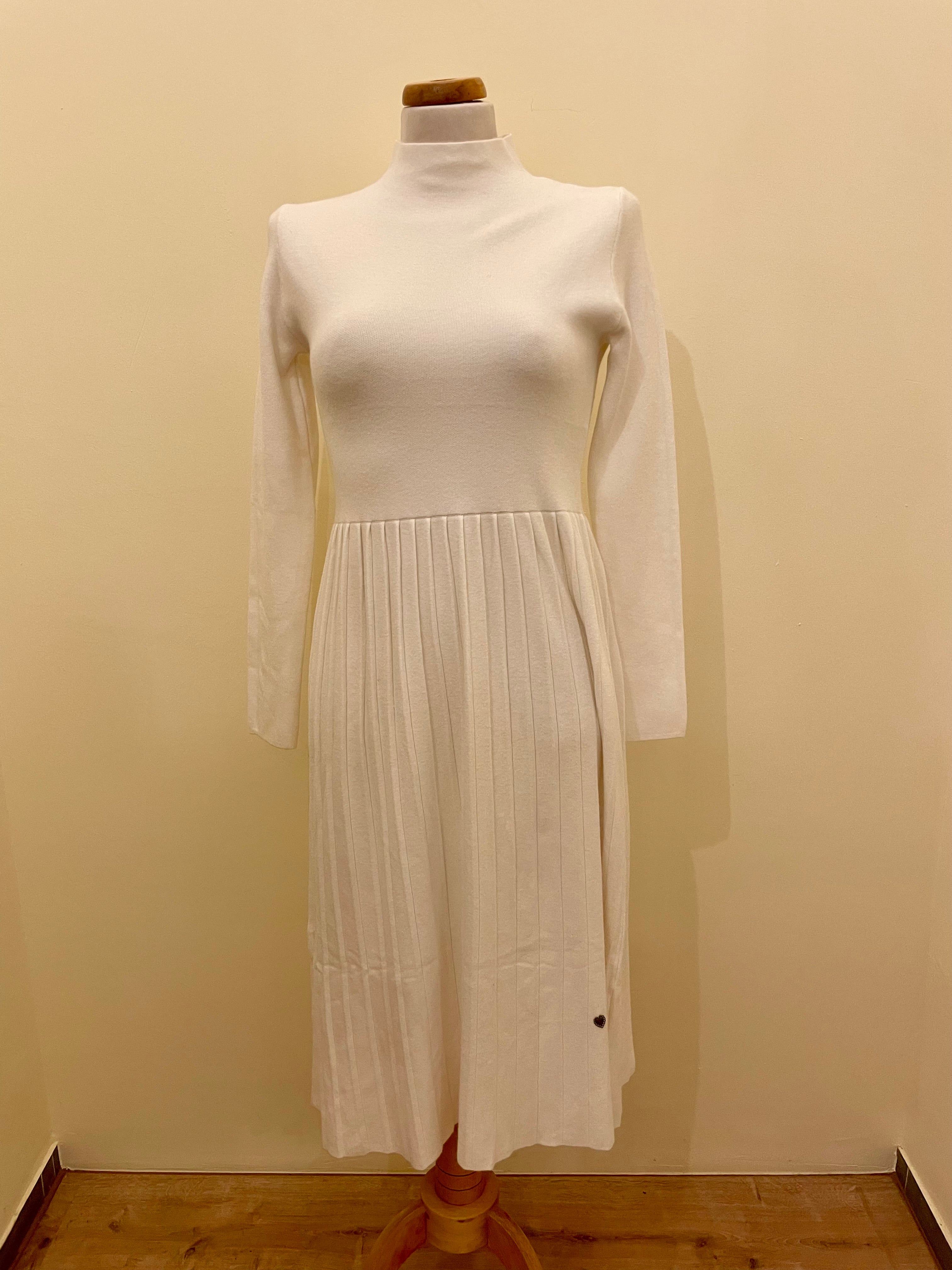 Strickkleid One Size in Creme -NEU-