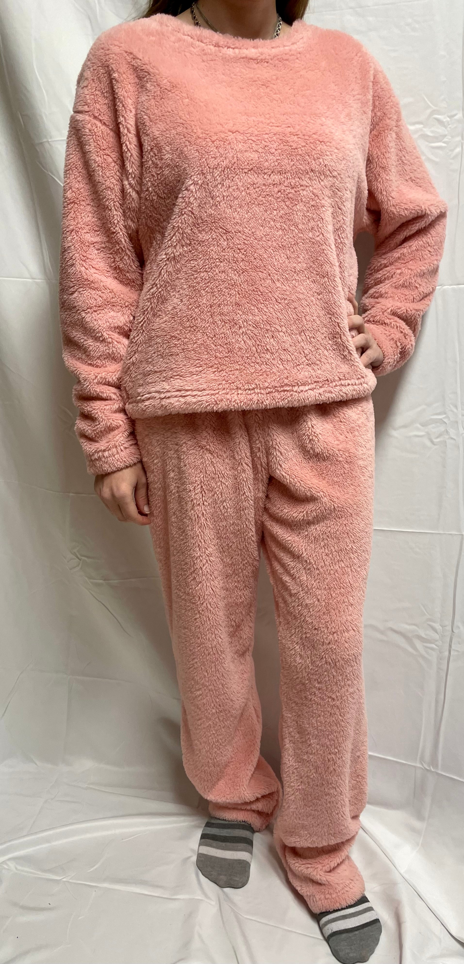 Schiesser Kuschel Freizeit Anzug Gr. 176/XS rosè