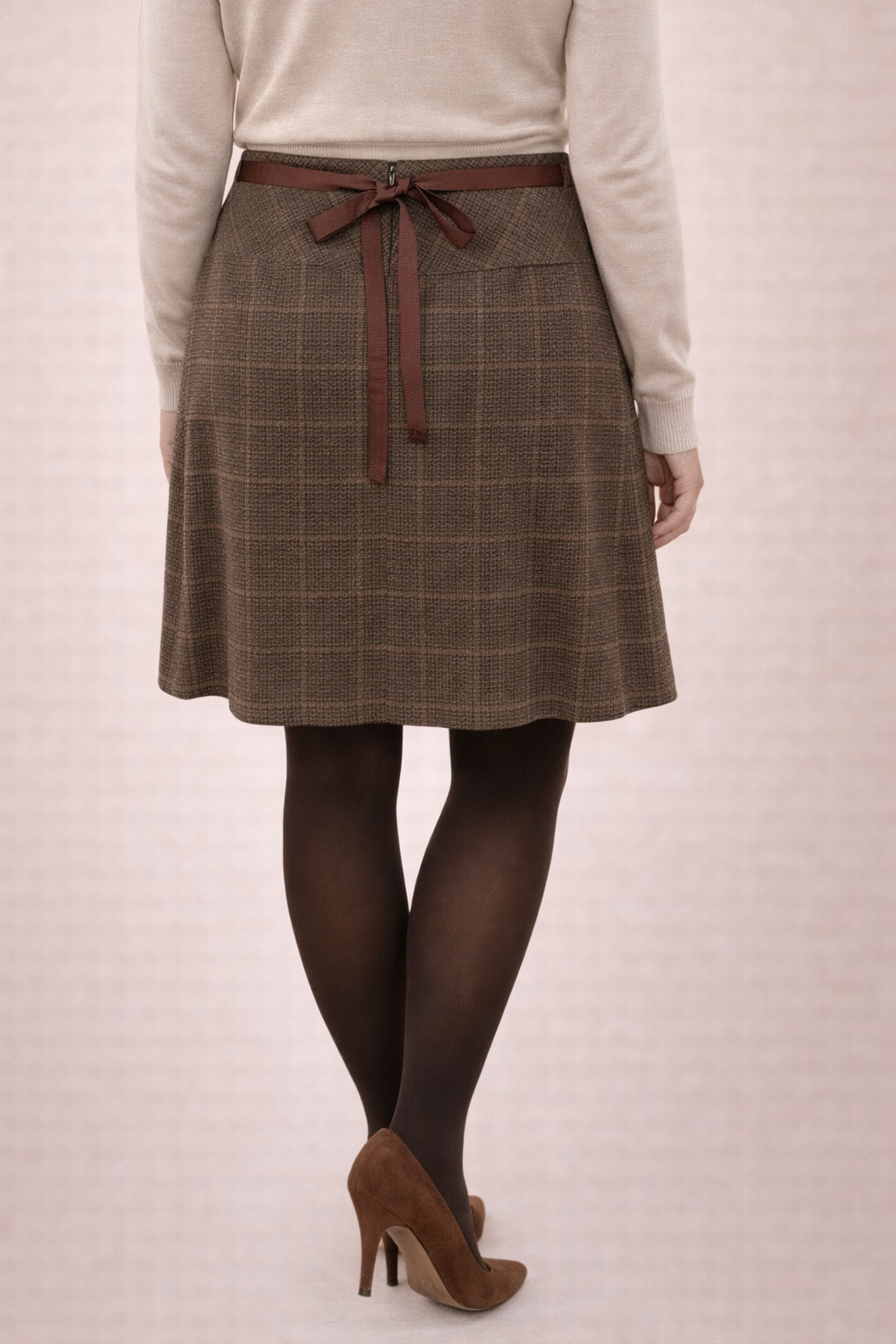 MEXX Faltenrock kariert Gr. 38