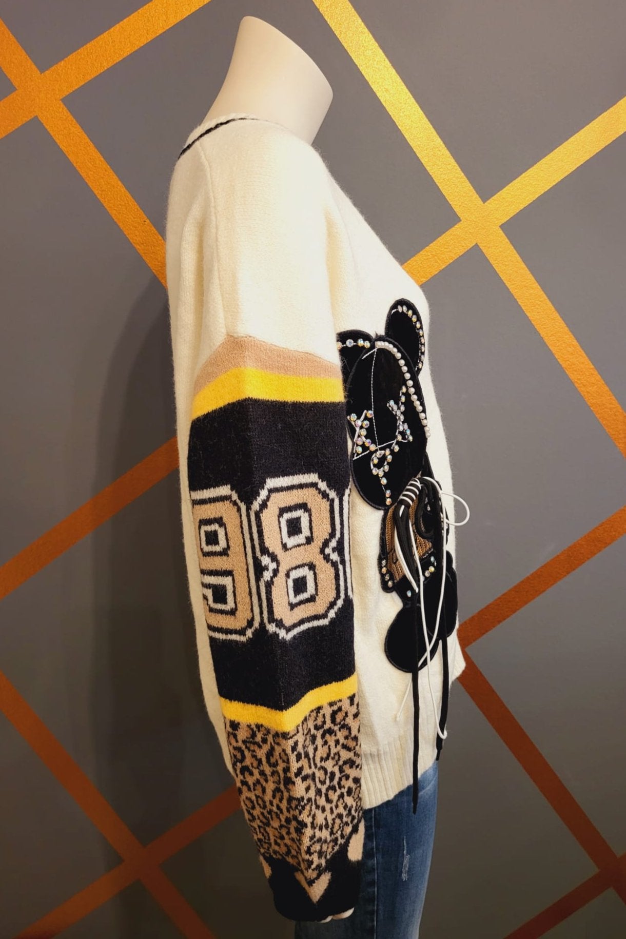 NEU - LISSIMO Strickjacke College-Style