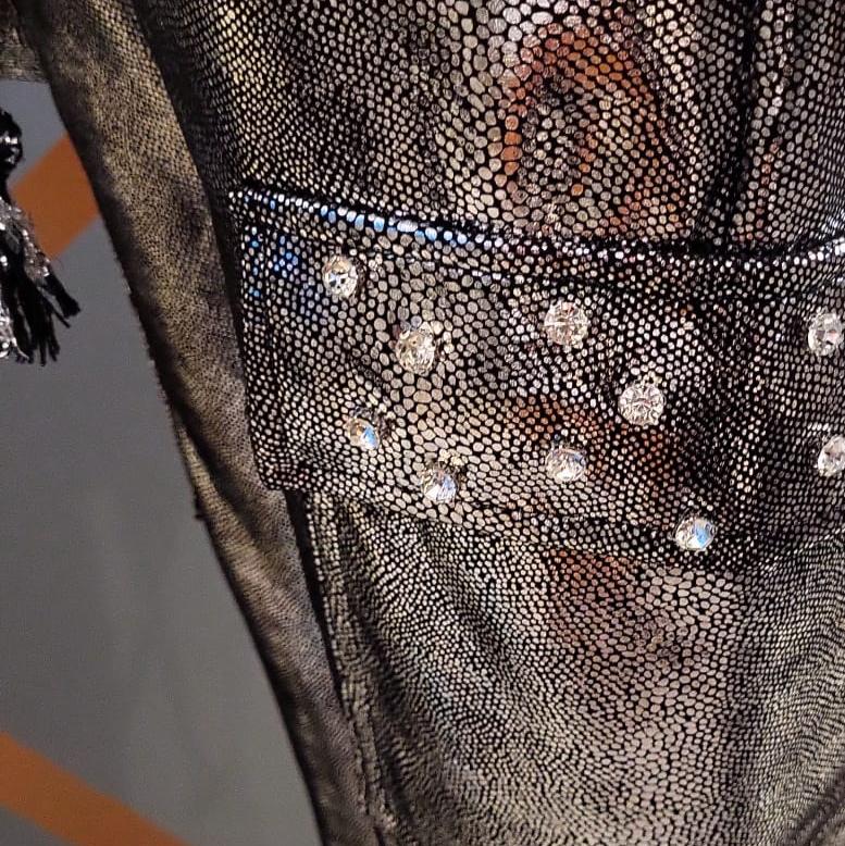 NEU - Metallic look Hose, made in Italy