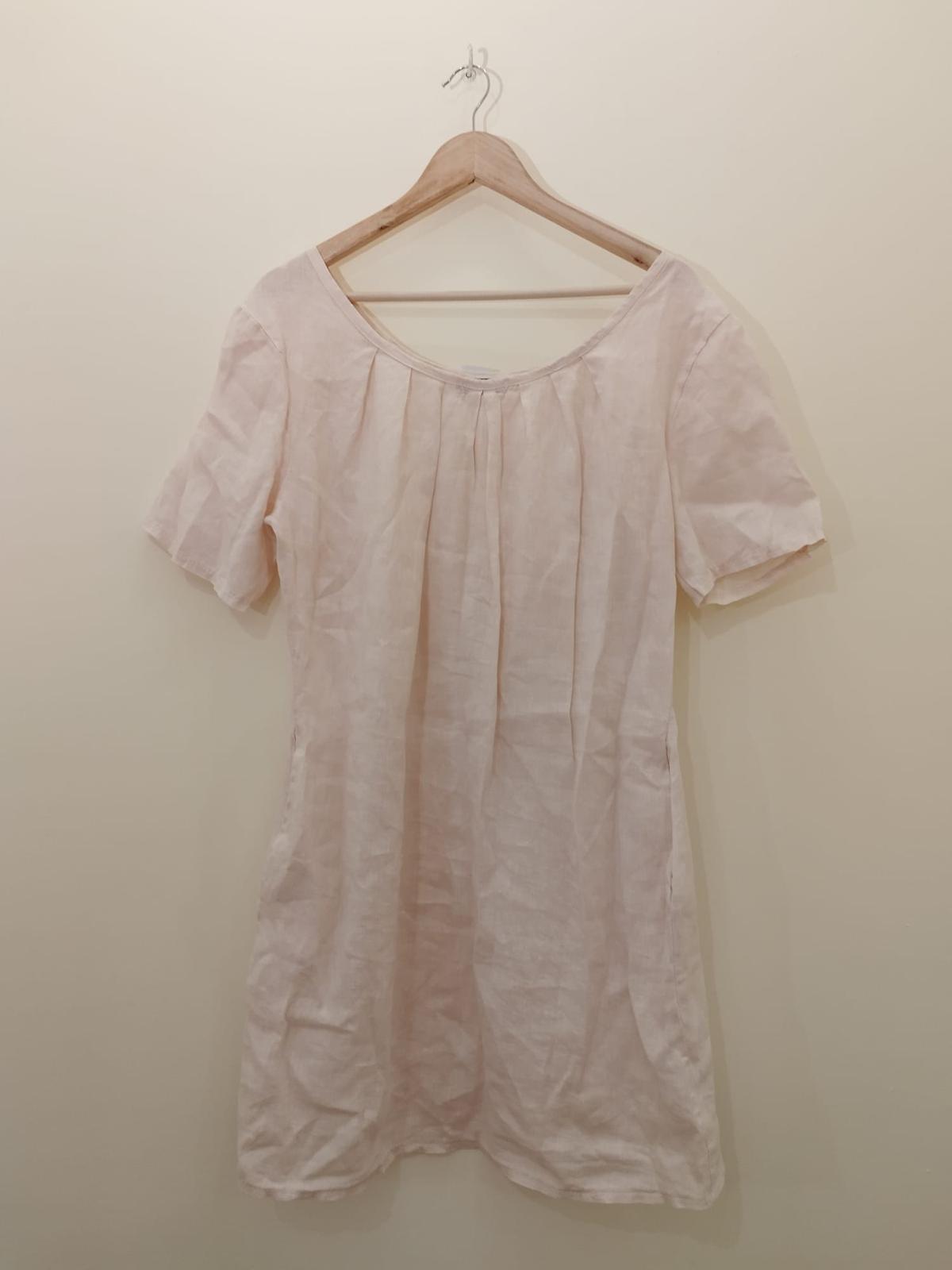 Blu Orchid Leinenkleid