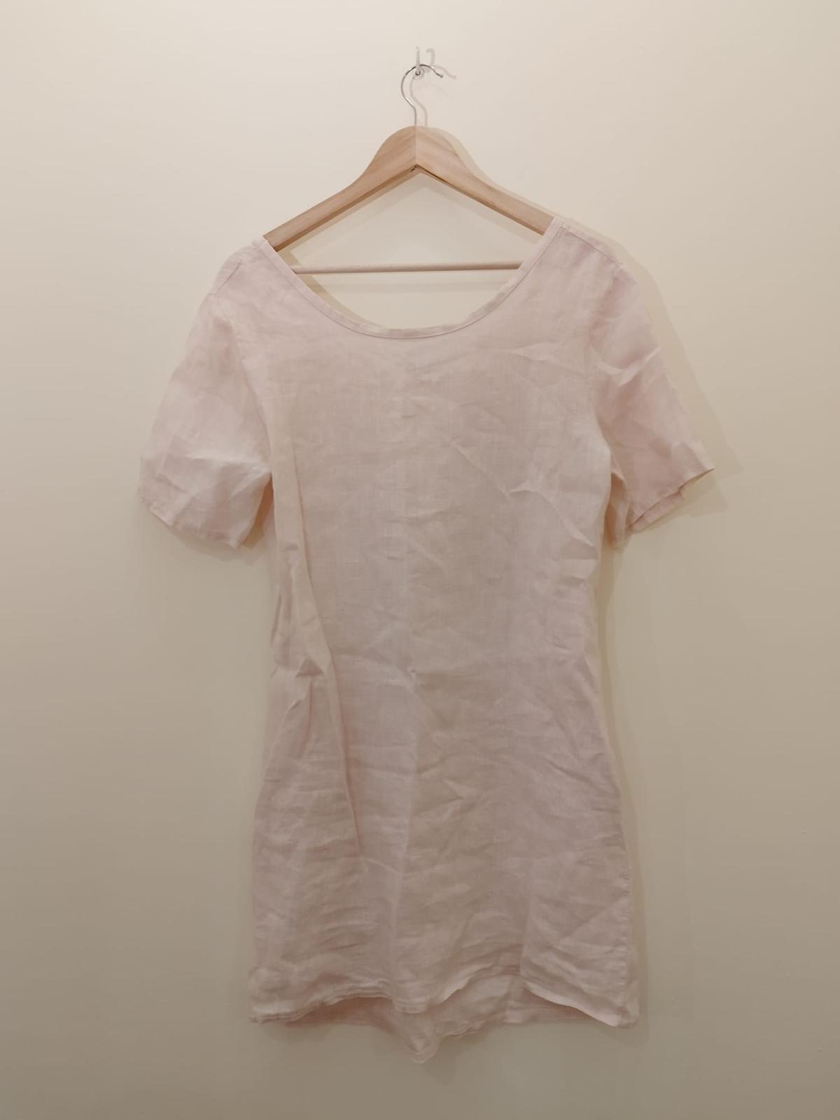 Blu Orchid Leinenkleid